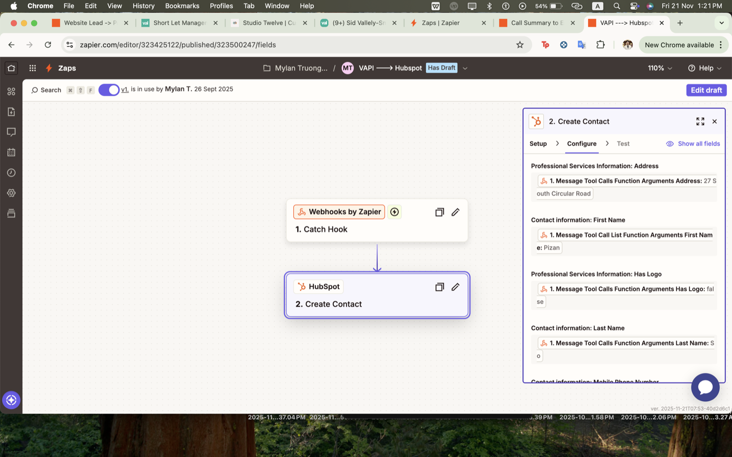 AI Voice Quoting Agent - Vapi + HubSpot + Zapier screenshot 4